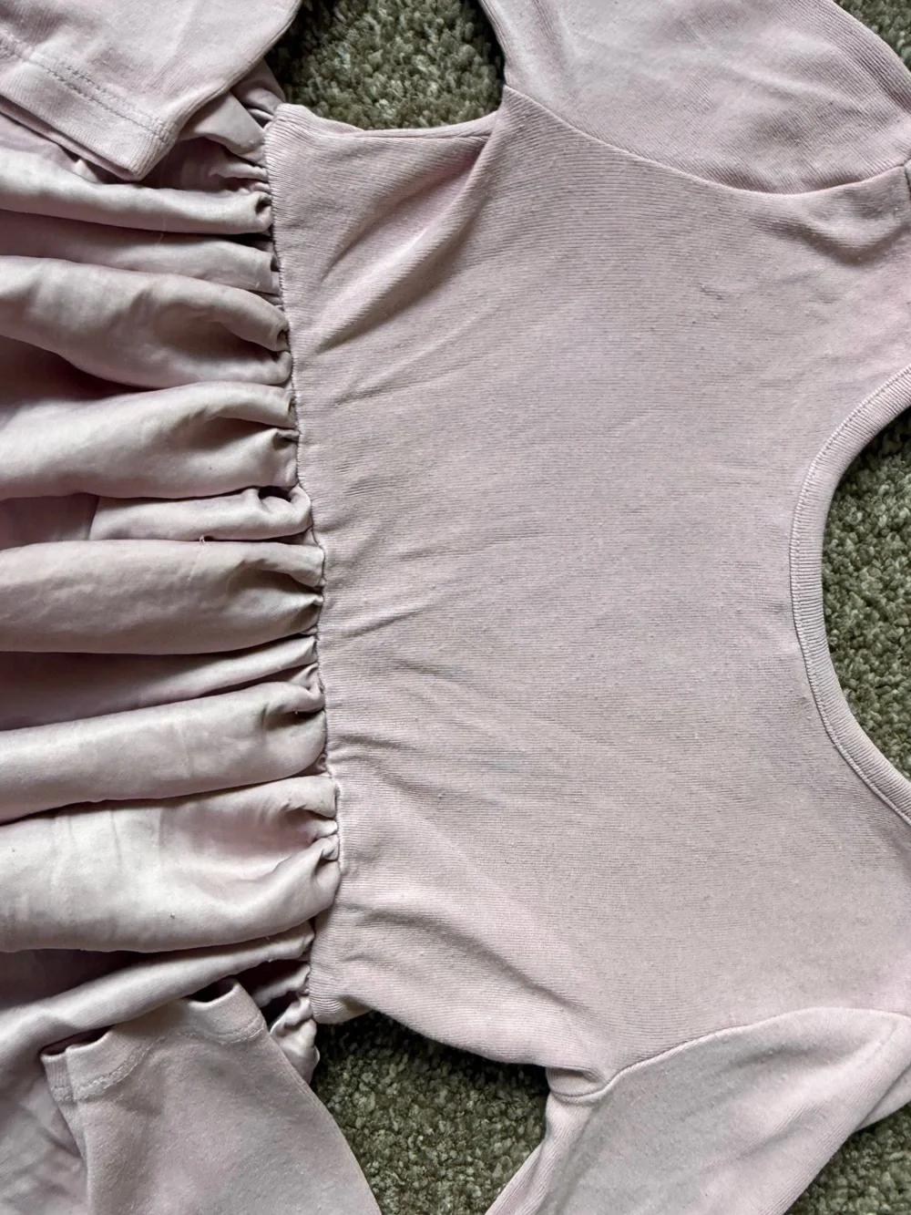 GAP Blush Silk Dress (XS)